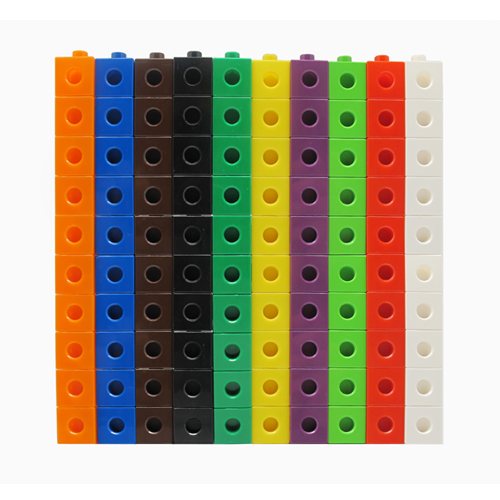 [퍼즐리아] 랭킹큐브 100(2cm,10color)