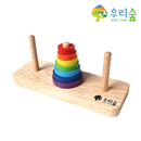 [우드피아] 하노이탑 7단