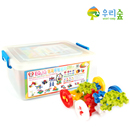 [우드피아] 와플블럭 230pcs