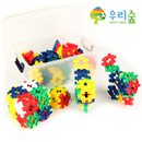 [우드피아] [영유아용] 소프트 와플블럭150
